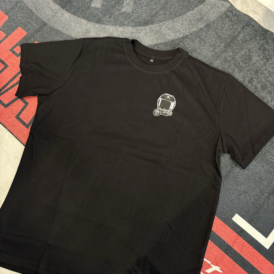 Premium Deadly Baskılı Motorcu T-Shirt