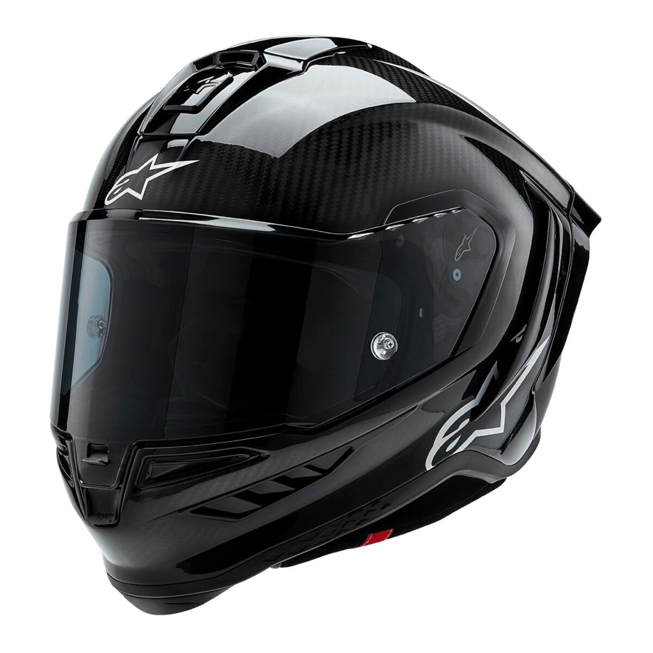Orjinal Alpinestars Supertech R10 Siyah Carbon Elements