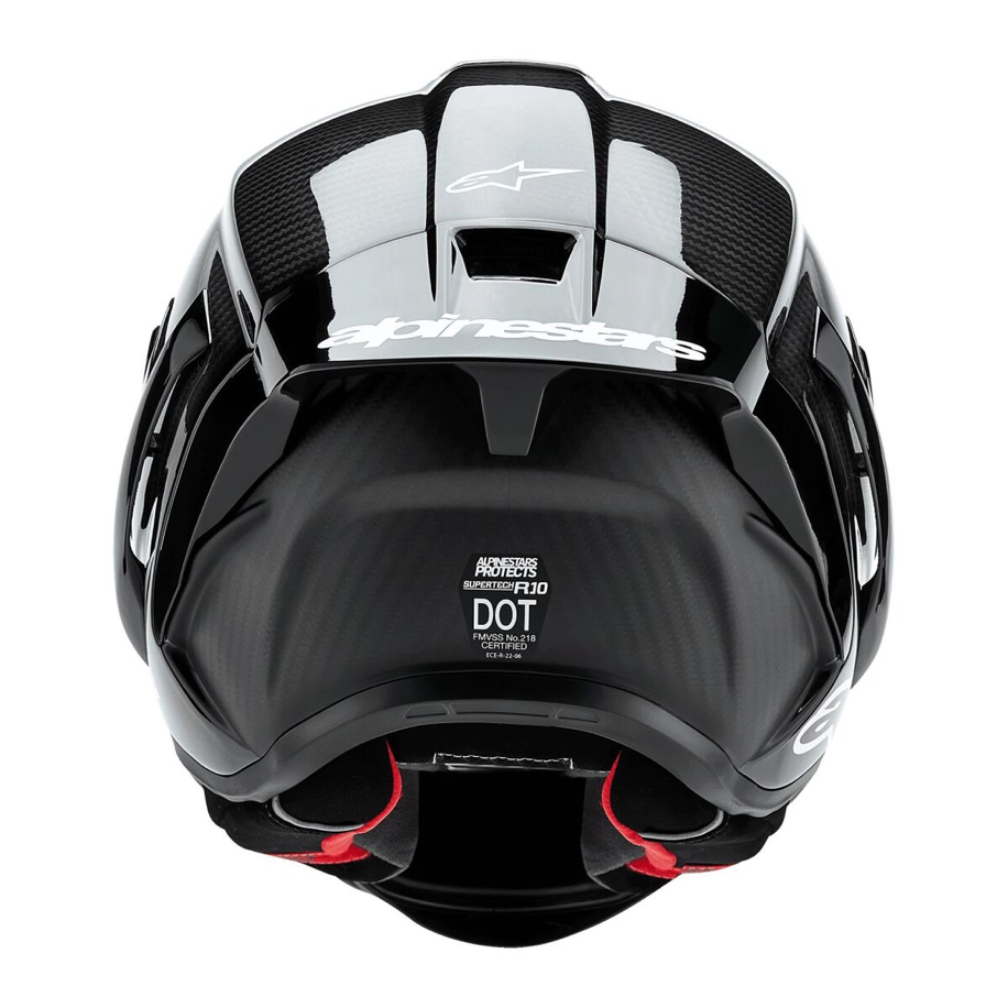 Orjinal Alpinestars Supertech R10 Siyah Carbon Elements