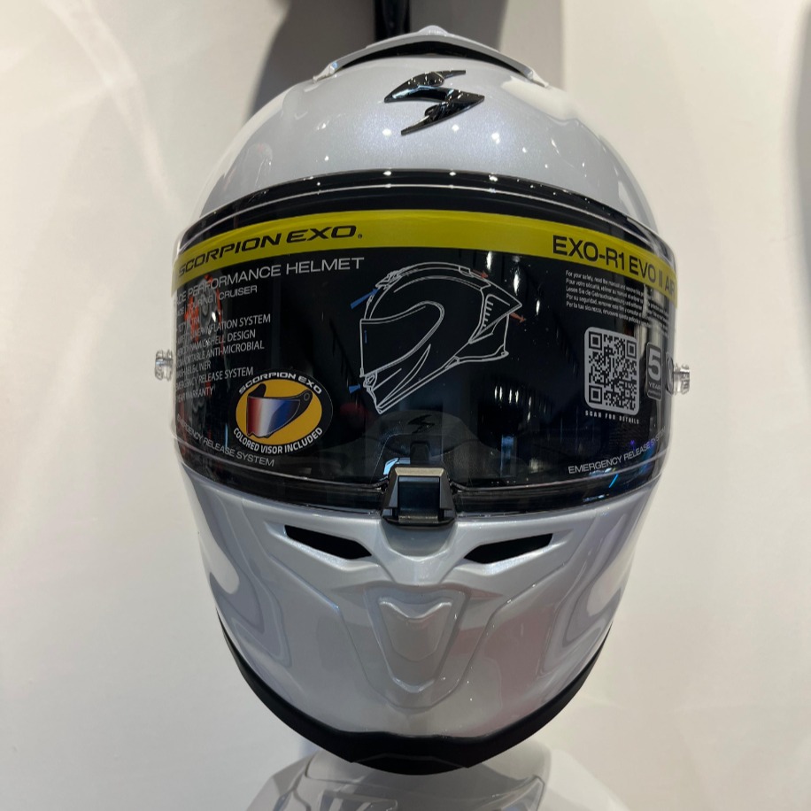 Scorpion EXO R1 Evo II Air İnci Beyazı