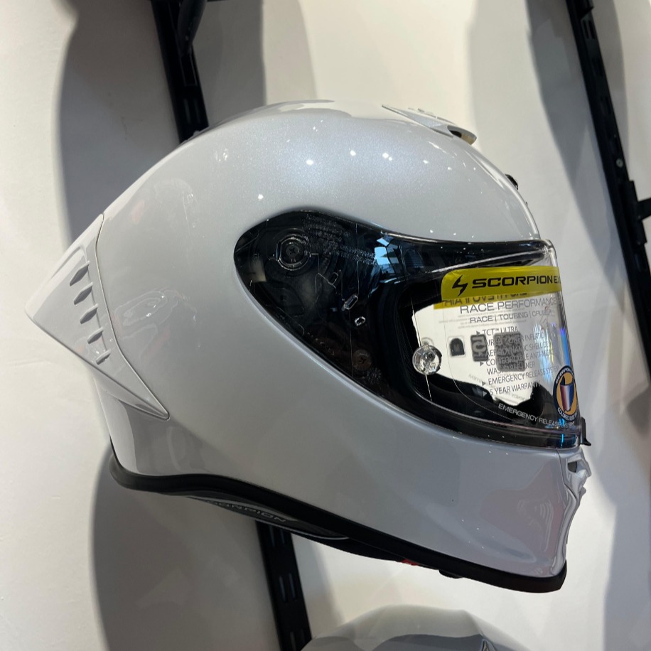 Scorpion EXO R1 Evo II Air İnci Beyazı