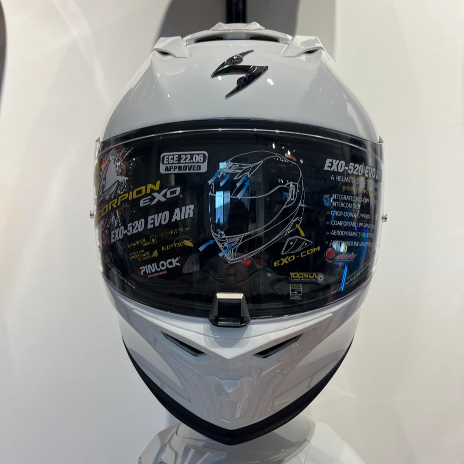 SCORPİON EXO 520 PARLAK BEYAZ