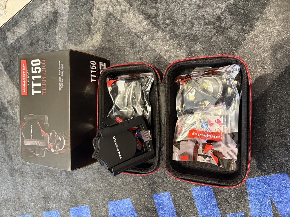 KNMASTER TT-150 TİTREŞİM ENGELLEYİCİ TELEFON TUTUCU