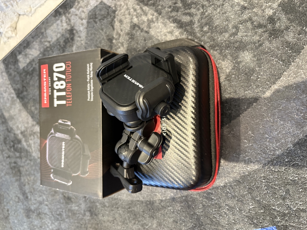 KNMASTER TT-870 TİTREŞİM VE HIRSIZLIK ÖNLEYİCİ TELEFON TUTUCU