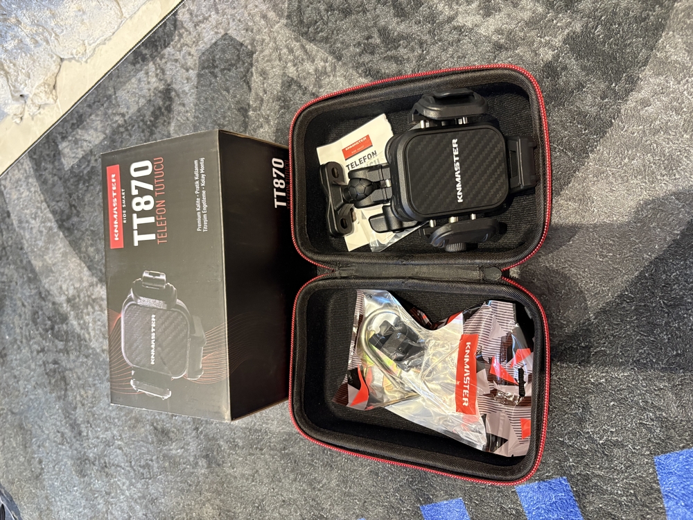 KNMASTER TT-870 TİTREŞİM VE HIRSIZLIK ÖNLEYİCİ TELEFON TUTUCU