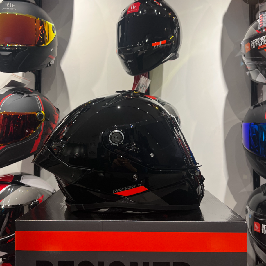 MT HELMETS THUNDER 4 SV PARLAK BLACK